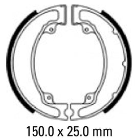 FERODO Brake Shoe Set - FSB750