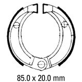 FERODO Brake Shoe Set - FSB756