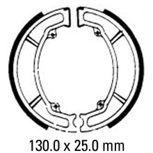 Load image into Gallery viewer, FERODO Brake Shoe Set - FSB762