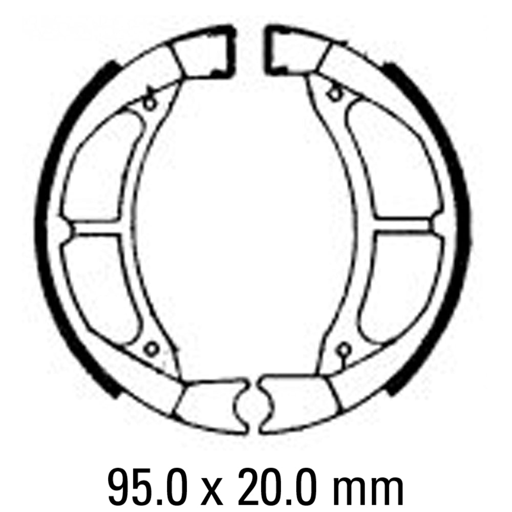 FERODO Brake Shoe Set - FSB764