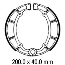 Load image into Gallery viewer, FERODO Brake Shoe Set - FSB765
