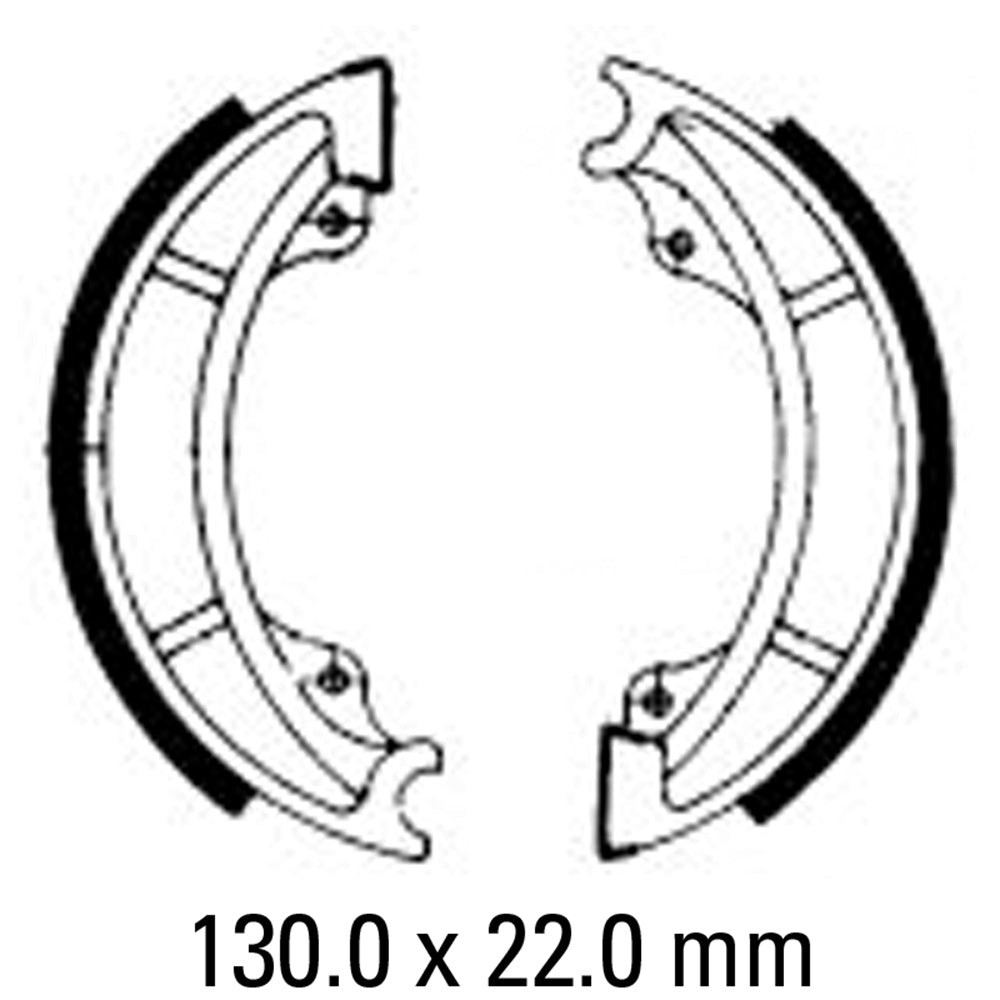 FERODO Brake Shoe Set - FSB778