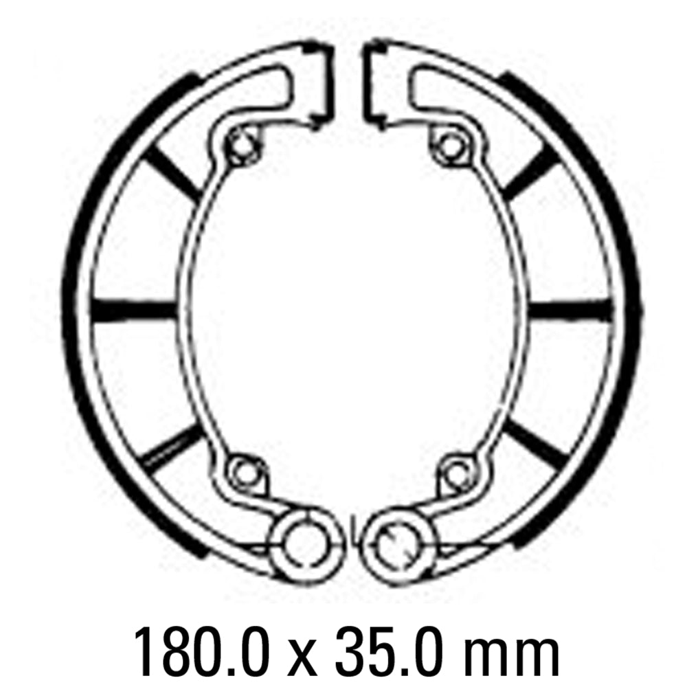 FERODO Brake Shoe Set - FSB794