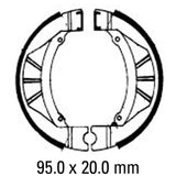 FERODO Brake Shoe Set - FSB801