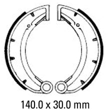 Load image into Gallery viewer, FERODO Brake Shoe Set - FSB824