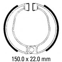 Load image into Gallery viewer, FERODO Brake Shoe Set - FSB842