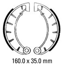 Load image into Gallery viewer, FERODO Brake Shoe Set - FSB854