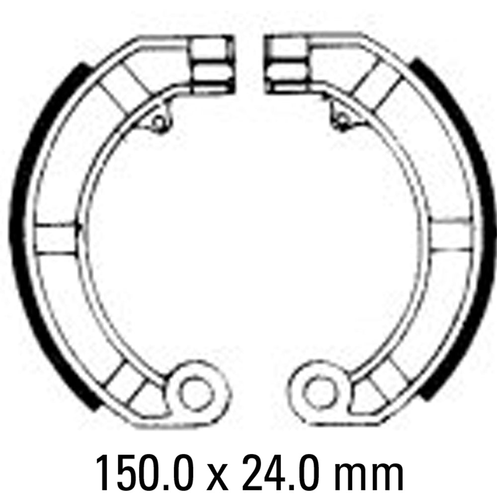 FERODO ECO  Brake Shoe Set - FSB874 EF