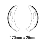 FERODO ECO  Brake Shoe Set - FSB892EF