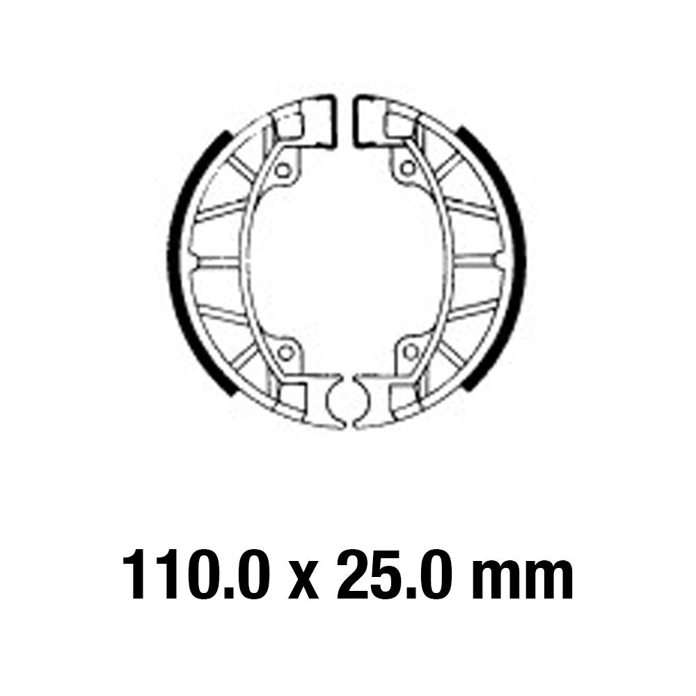 FERODO Brake Shoe Set - FSB895