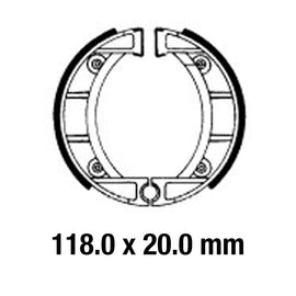 FERODO Brake Shoe Set - FSB907