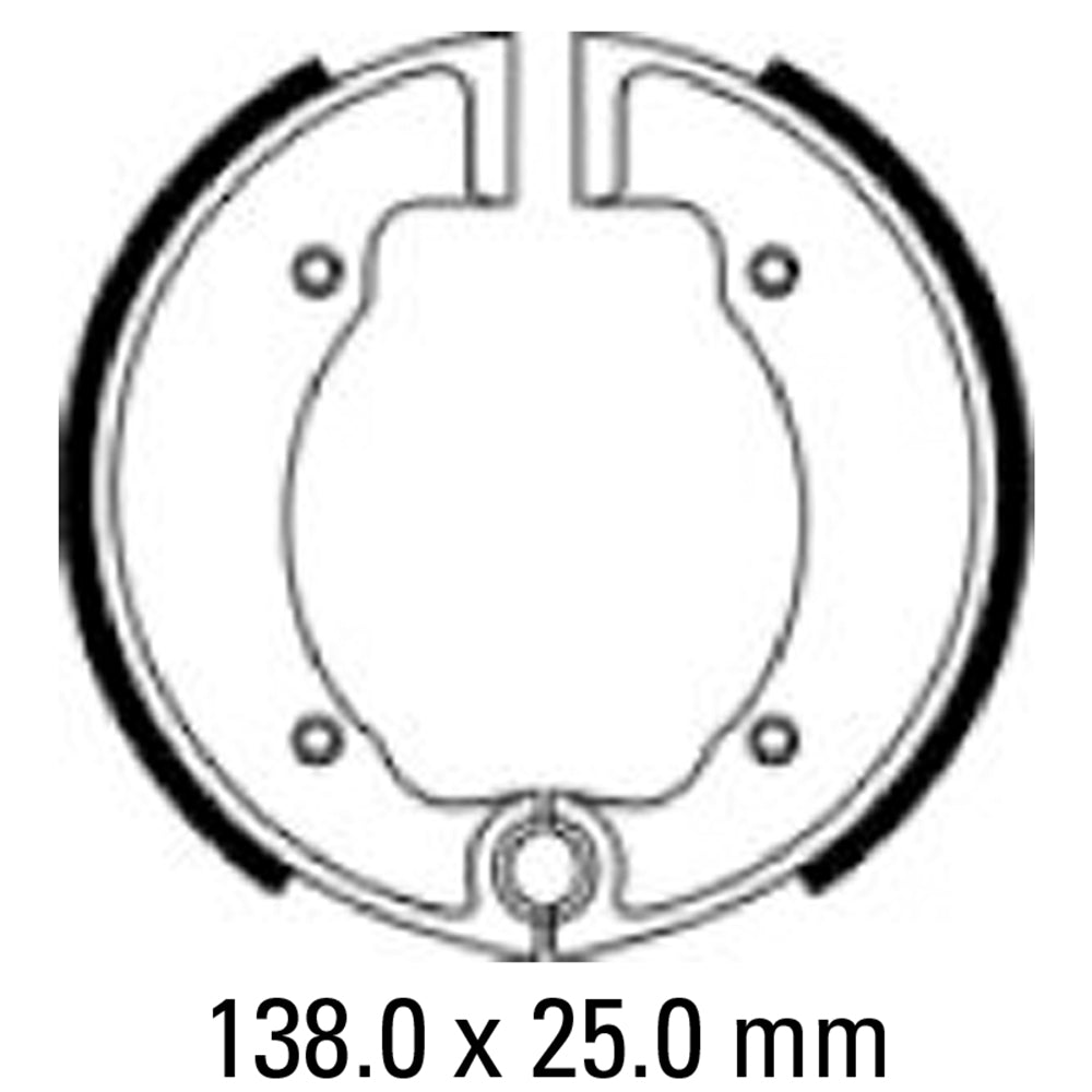 FERODO Brake Shoe Set - FSB916