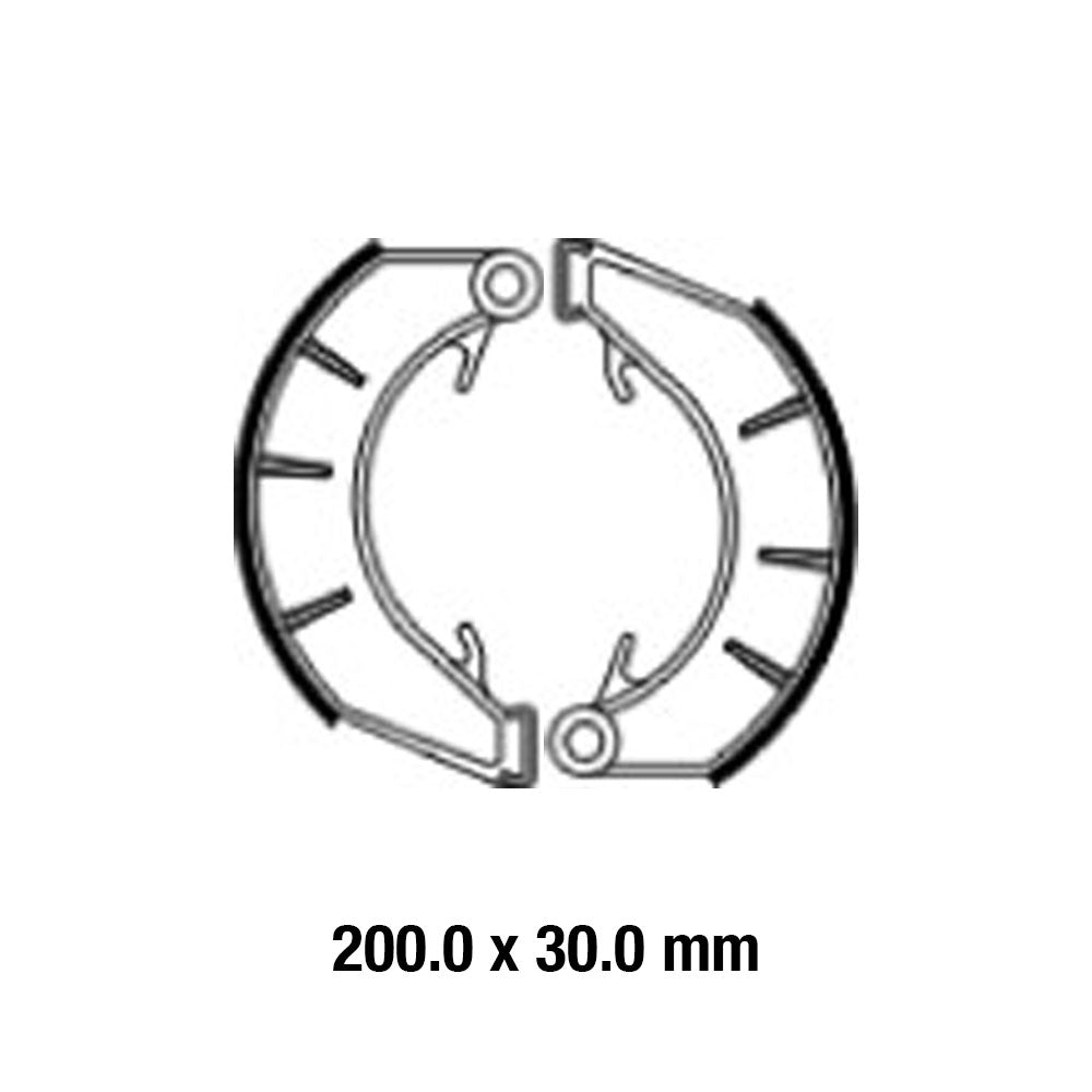 FERODO Brake Shoe Set - FSB923