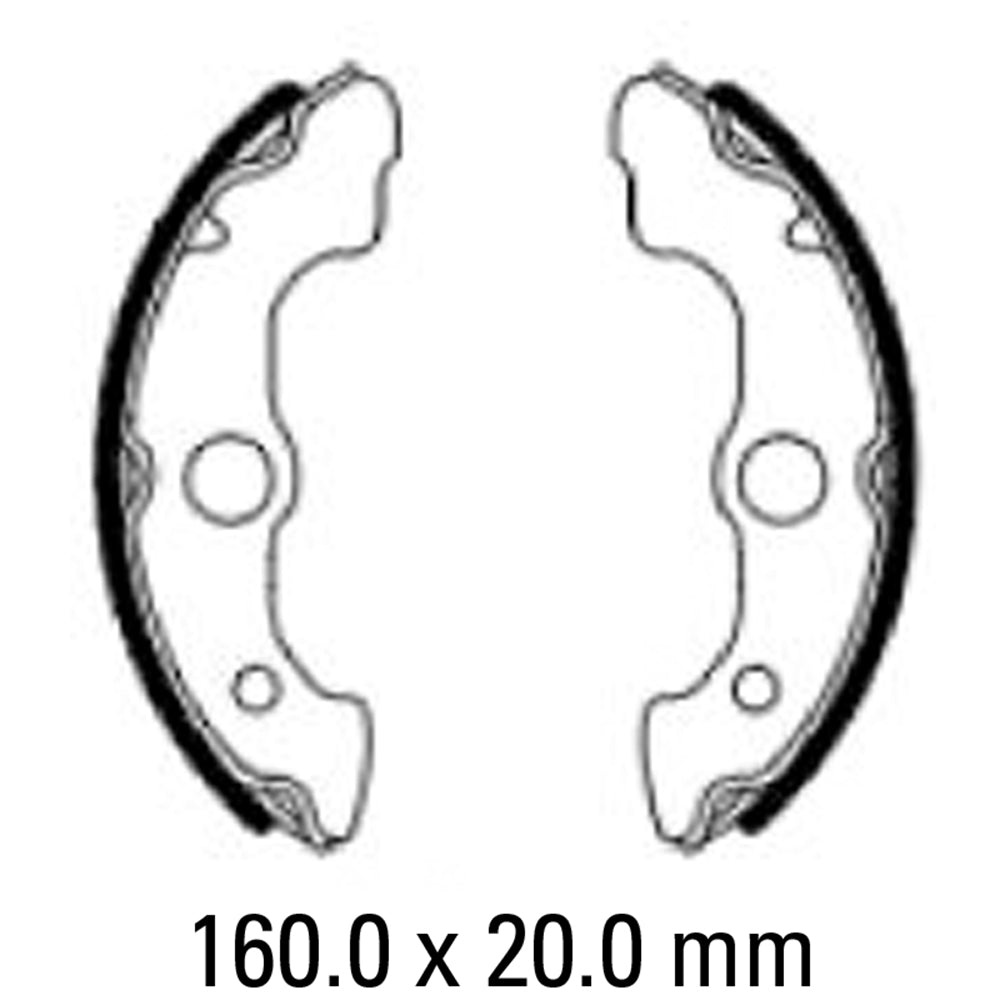 FERODO Brake Shoe Set - FSB931