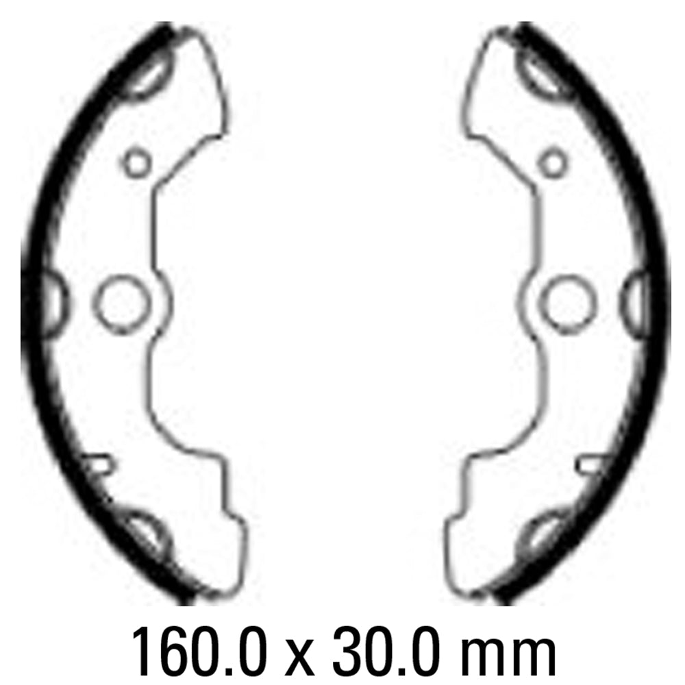 FERODO Brake Shoe Set - FSB944