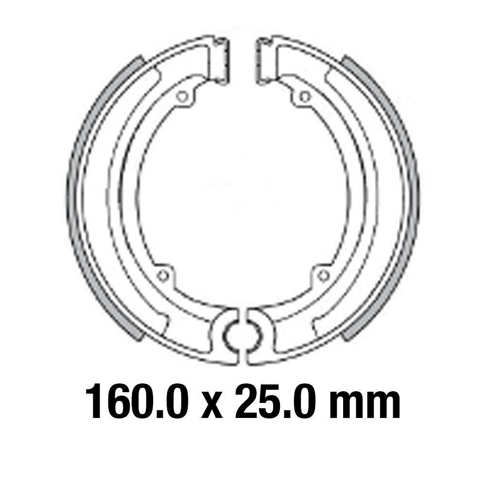 FERODO Brake Shoe Set - FSB978