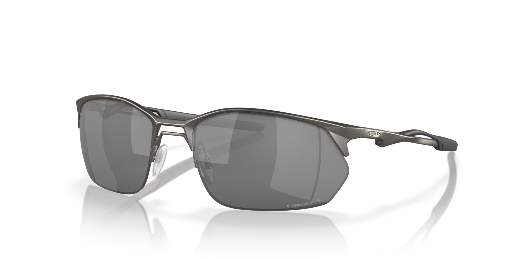 Oakley Wire Tap 2.0 Gunmetal Sunglasses With Prizm Black Lens