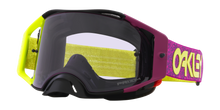 Load image into Gallery viewer, Oakley Airbrake MX Retina Purple Viper Room Strap Goggles With Prizm MX Low Light Lens