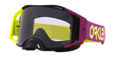 Oakley Airbrake MX Retina Purple Viper Room Strap Goggles With Prizm MX Low Light Lens