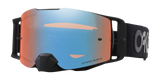 Oakley Front Line Goggles With prizm mx sapphire iridium Lenses,  b1b blackout Strap