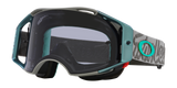 Oakley Airbrake Troy Lee Design Grey Blocks Goggles With Light Grey Lens