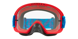 Oakley O Frame 2.0 Pro Angle Red Goggles With Clear Lens