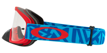 Load image into Gallery viewer, Oakley O Frame 2.0 Pro Angle Red Goggles With Clear Lens