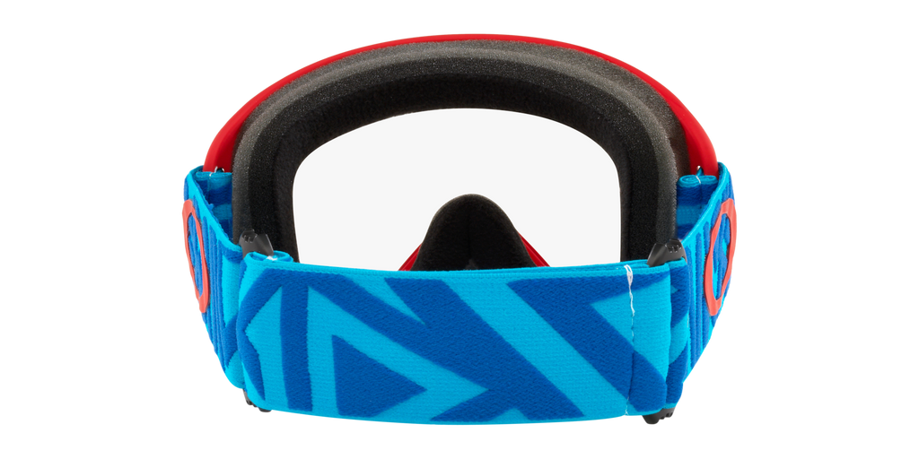 Oakley O Frame 2.0 Pro Angle Red Goggles With Clear Lens