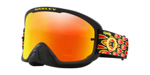Load image into Gallery viewer, Oakley O Frame 2.0 Pro MTB Troy Lee Designs Orange Blocks Goggles With Fire Iridium Lens