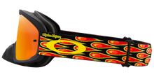 Load image into Gallery viewer, Oakley O Frame 2.0 Pro MTB Troy Lee Designs Orange Blocks Goggles With Fire Iridium Lens