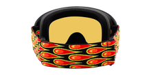 Load image into Gallery viewer, Oakley O Frame 2.0 Pro MTB Troy Lee Designs Orange Blocks Goggles With Fire Iridium Lens