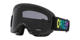 Oakley O Frame 2.0 Pro MTB B1B Galaxy Black Strap Goggles With Dark Grey Lens