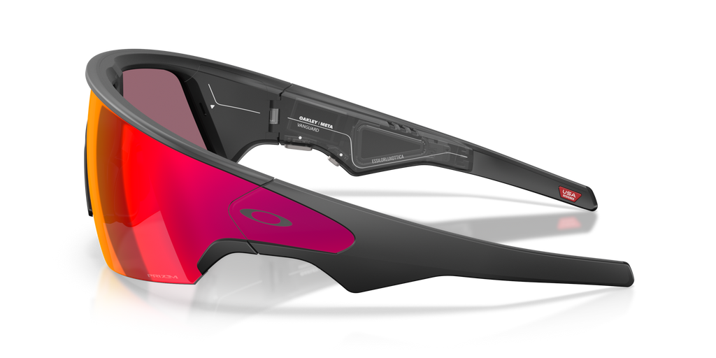 Oakley Meta Vanguard Sunglasses With Prizm Road Lens - Black