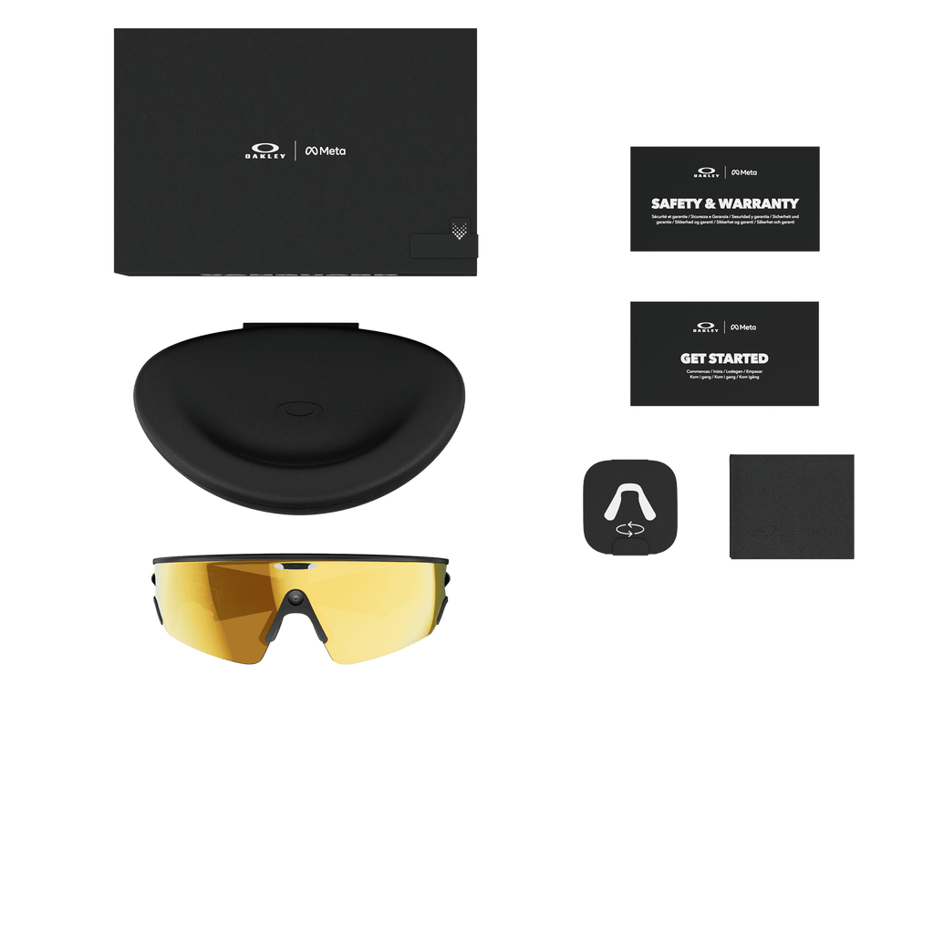 Oakley Meta Vanguard Sunglasses With Prizm 24K Lens - Black