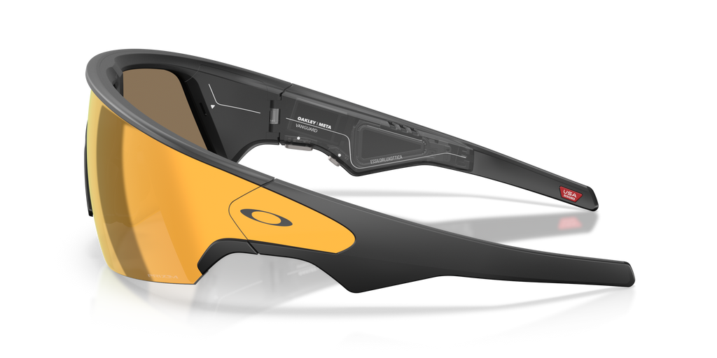 Oakley Meta Vanguard Sunglasses With Prizm 24K Lens - Black