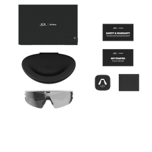 Load image into Gallery viewer, Oakley Meta Vanguard Sunglasses With Prizm Black Lens - White