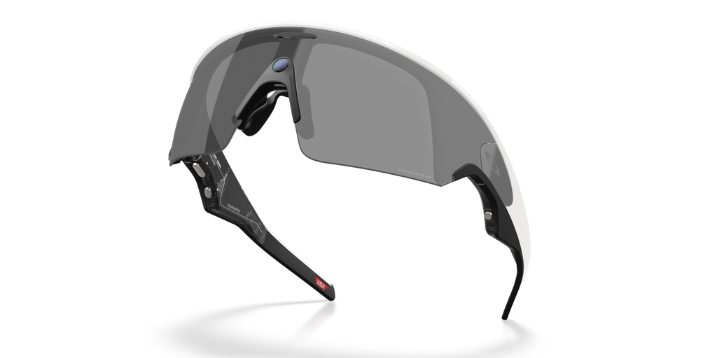 Oakley Meta Vanguard Sunglasses With Prizm Black Lens - White