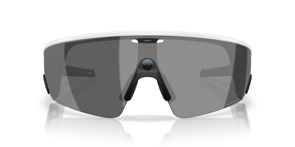Oakley Meta Vanguard Sunglasses With Prizm Black Lens - White