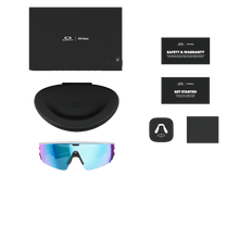 Load image into Gallery viewer, Oakley Meta Vanguard Sunglasses With Prizm Sapphire Lens - White