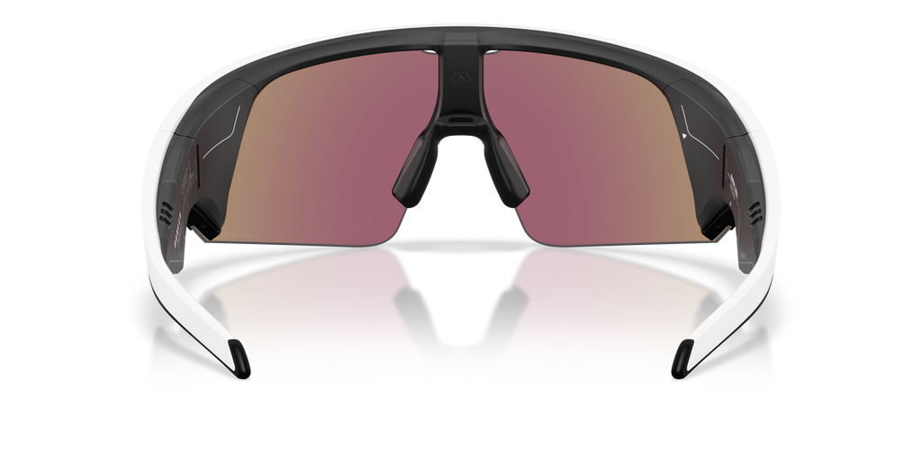 Oakley Meta Vanguard Sunglasses With Prizm Sapphire Lens - White