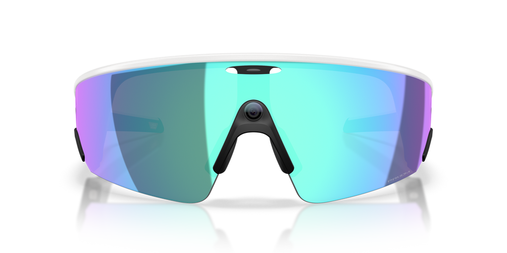 Oakley Meta Vanguard Sunglasses With Prizm Sapphire Lens - White