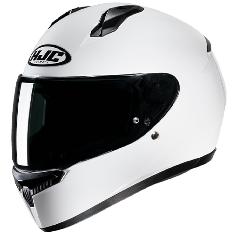 HJC C10 Solid Helmet - White