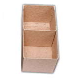 PARTS BOX H/DUTY XL 12x6x6 2 COMPARTMENTS