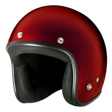 Load image into Gallery viewer, M2R 225 With Peak Open Face Motorcycle Helmet - Candy Red