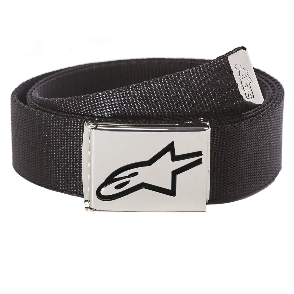 Alpinestars Ageless Web Belt - Black/Chrome