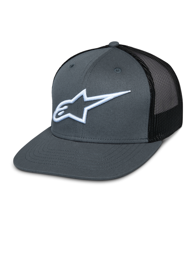 Alpinestars Corp Trucker Hat - Grey/Black - View 1 | Everest Motorcycles