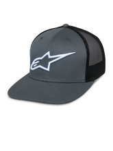 Load image into Gallery viewer, Alpinestars Corp Trucker Hat - Grey/Black - View 1 | Everest Motorcycles
