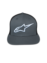 Load image into Gallery viewer, Alpinestars Corp Trucker Hat - Grey/Black - View 5 | Everest Motorcycles
