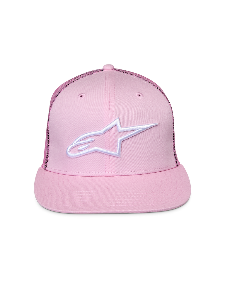 Alpinestars Corp Trucker Hat - Pink/Pink - View 5 | Everest Motorcycles
