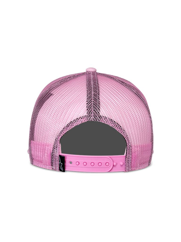 Alpinestars Corp Trucker Hat - Pink/Pink - View 3 | Everest Motorcycles